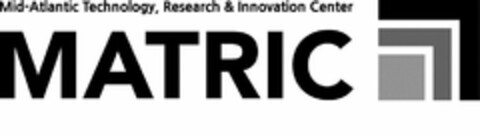 MID-ATLANTIC TECHNOLOGY, RESEARCH & INNOVATION CENTER MATRIC Logo (USPTO, 06/05/2013)