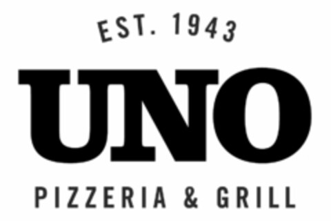 UNO PIZZERIA & GRILL EST. 1943 Logo (USPTO, 12.11.2013)