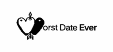 WORST DATE EVER Logo (USPTO, 05/05/2014)