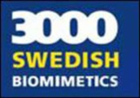 3000 SWEDISH BIOMIMETICS Logo (USPTO, 19.06.2014)