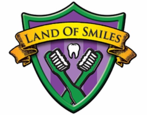 LAND OF SMILES Logo (USPTO, 23.09.2014)