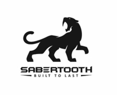 SABERTOOTH BUILT TO LAST Logo (USPTO, 07.11.2014)