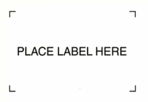 PLACE LABEL HERE Logo (USPTO, 10.12.2014)