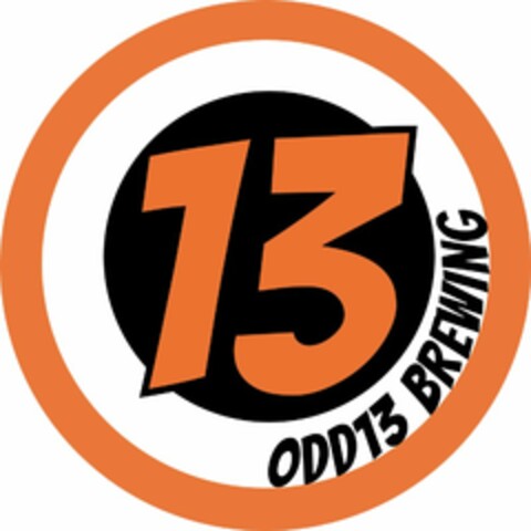 13 ODD13 BREWING Logo (USPTO, 01/08/2015)