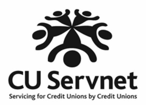 CU SERVNET SERVICING FOR CREDIT UNIONS BY CREDIT UNIONS Logo (USPTO, 01/29/2015)