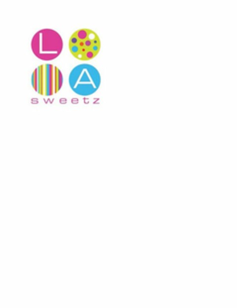 L A SWEETZ Logo (USPTO, 10.06.2015)