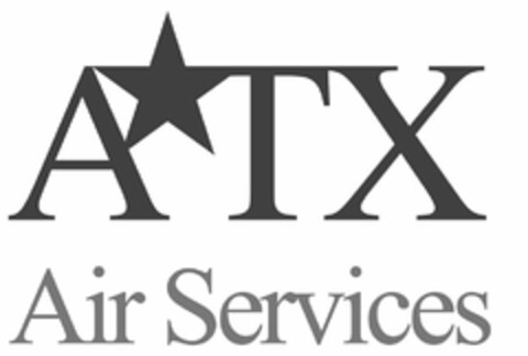 ATX AIR SERVICES Logo (USPTO, 22.09.2015)