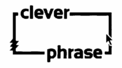 CLEVER PHRASE Logo (USPTO, 24.09.2015)