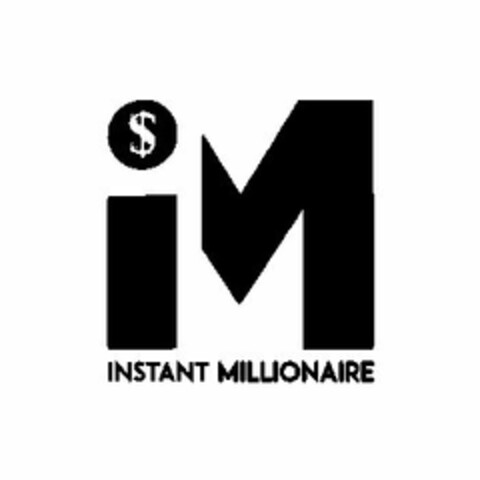 I $ M INSTANT MILLIONAIRE Logo (USPTO, 12/15/2015)