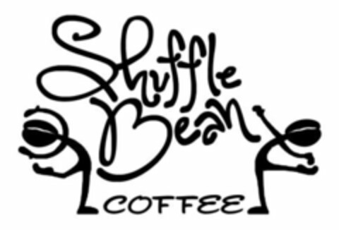 SHUFFLE BEAN COFFEE Logo (USPTO, 02/18/2016)