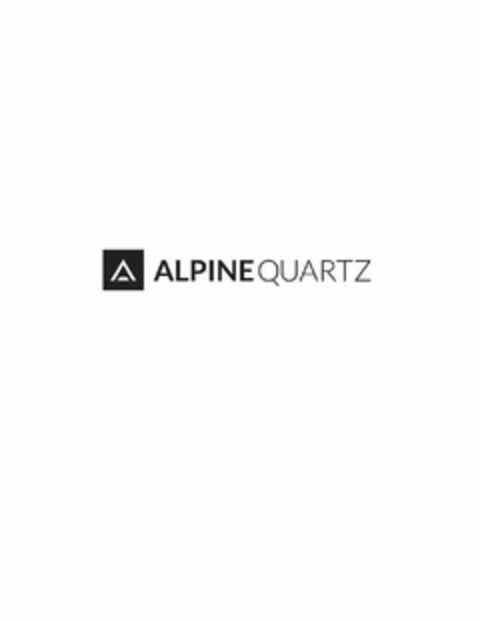 ALPINE QUARTZ Logo (USPTO, 26.03.2016)