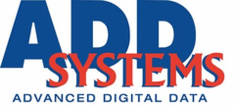 ADD SYSTEMS ADVANCED DIGITAL DATA Logo (USPTO, 10/27/2016)