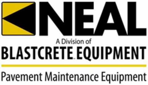 NEAL A DIVISION OF BLASTCRETE EQUIPMENTPAVEMENT MAINTENANCE EQUIPMENT Logo (USPTO, 22.02.2017)