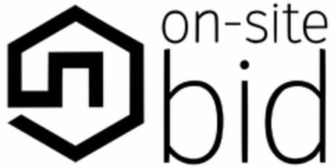 ON-SITE BID Logo (USPTO, 26.07.2017)