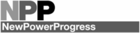 NPP NEWPOWERPROGRESS Logo (USPTO, 03.10.2017)