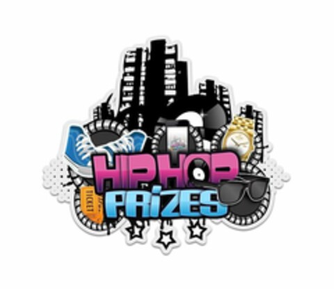 HIP HOP PRIZES TICKET 31220 Logo (USPTO, 08.01.2018)