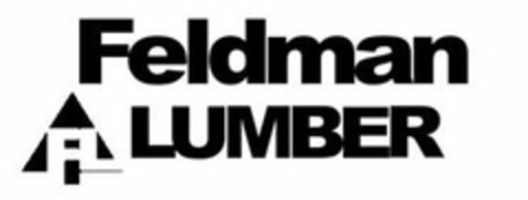 FL FELDMAN LUMBER Logo (USPTO, 01/25/2018)