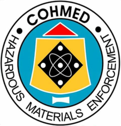 COHMED HAZARDOUS MATERIALS ENFORCEMENT Logo (USPTO, 02/15/2018)