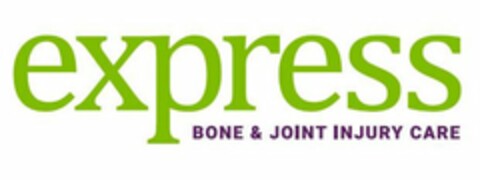 EXPRESS BONE & JOINT INJURY CARE Logo (USPTO, 04/23/2018)
