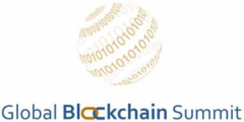 GLOBAL BLOCKCHAIN SUMMIT 0101010101010101 0101010101010101 101010101010101 10101010101 Logo (USPTO, 04/25/2018)