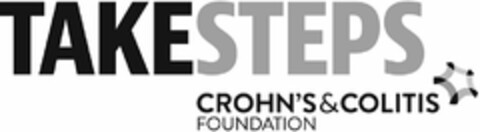 TAKESTEPS CROHN'S & COLITIS FOUNDATION Logo (USPTO, 27.04.2018)