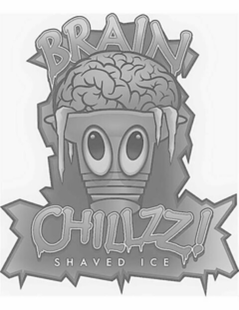 BRAIN CHILLZZ! SHAVED ICE Logo (USPTO, 31.01.2019)