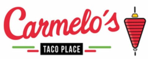 CARMELO'S TACO PLACE Logo (USPTO, 25.04.2019)