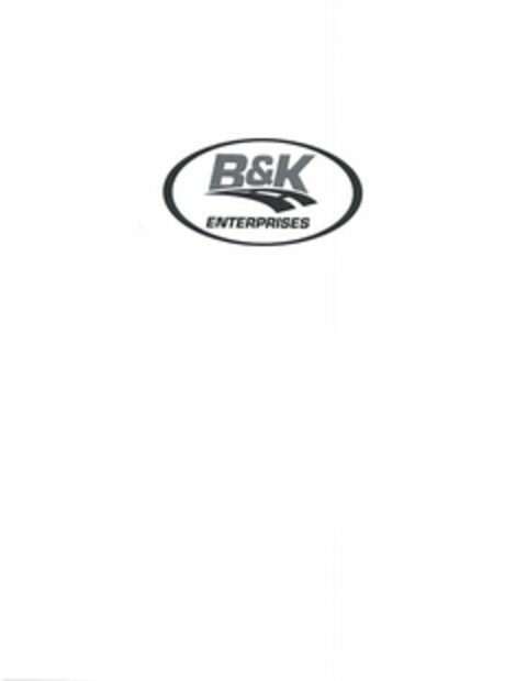 B&K ENTERPRISES Logo (USPTO, 07.06.2019)