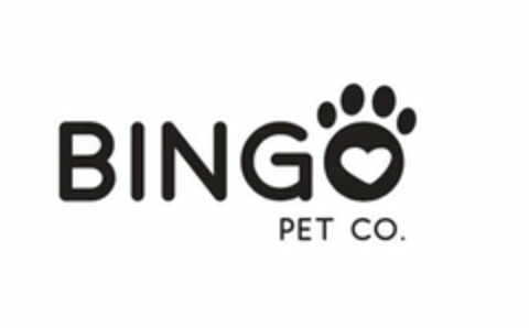 BINGO PET CO. Logo (USPTO, 20.06.2019)