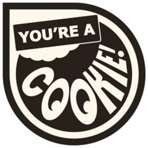 YOU'RE A COOKIE! Logo (USPTO, 11.07.2019)