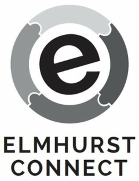E ELMHURST CONNECT Logo (USPTO, 19.07.2019)