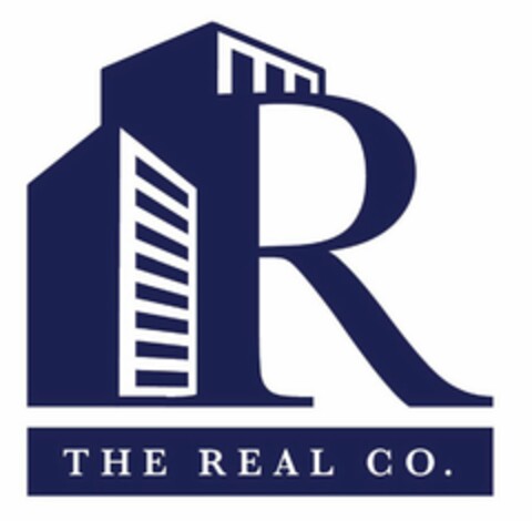 R THE REAL CO. Logo (USPTO, 10/08/2019)