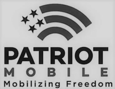 PATRIOT MOBILE MOBILIZING FREEDOM Logo (USPTO, 19.11.2019)