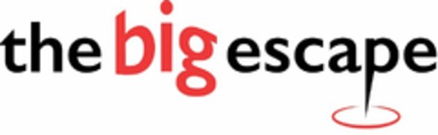 THE BIG ESCAPE Logo (USPTO, 11/20/2019)