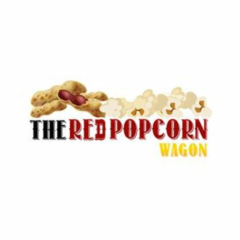 THE RED POPCORN WAGON Logo (USPTO, 12.12.2019)