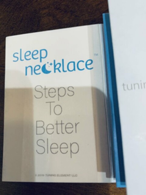 SLEEP NECKLACE Logo (USPTO, 01.04.2020)