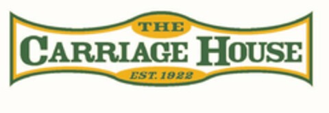 THE CARRIAGE HOUSE EST. 1922 Logo (USPTO, 03.04.2020)