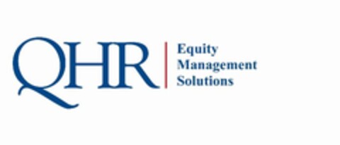 QHR|EQUITY MANAGEMENT SOLUTIONS Logo (USPTO, 02/10/2009)