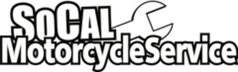 SOCAL MOTORCYCLE SERVICE Logo (USPTO, 03/17/2009)