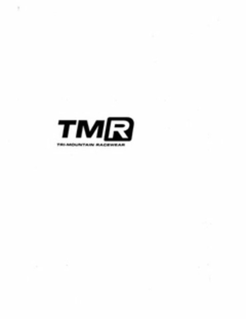 TMR TRI-MOUNTAIN RACEWEAR Logo (USPTO, 06.05.2009)