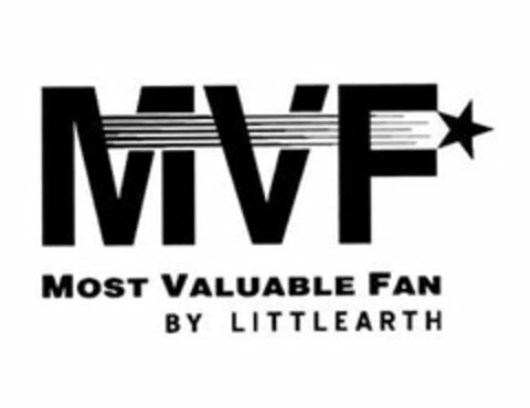 MVF MOST VALUABLE FAN BY LITTLEARTH Logo (USPTO, 24.06.2009)