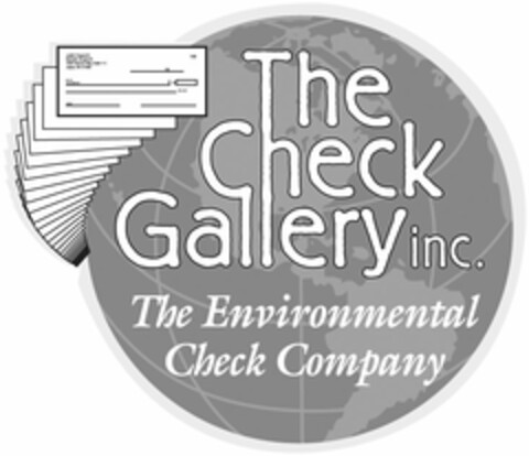 THE CHECK GALLERY INC. THE ENVIRONMENTAL CHECK COMPANY Logo (USPTO, 16.09.2009)