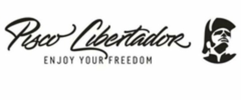 PISCO LIBERTADOR ENJOY YOUR FREEDOM Logo (USPTO, 14.01.2010)