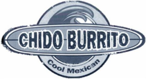 CHIDO BURRITO COOL MEXICAN Logo (USPTO, 11.03.2010)
