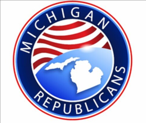 MICHIGAN REPUBLICANS Logo (USPTO, 03/11/2010)