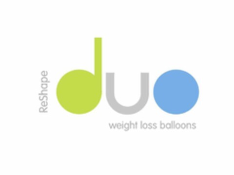 RESHAPE DUO WEIGHT LOSS BALLOONS Logo (USPTO, 09/24/2010)