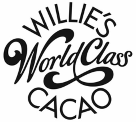 WILLIE'S WORLD CLASS CACAO Logo (USPTO, 17.03.2011)