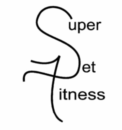 SUPER SET FITNESS Logo (USPTO, 14.07.2011)