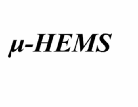 µ-HEMS Logo (USPTO, 08/05/2011)