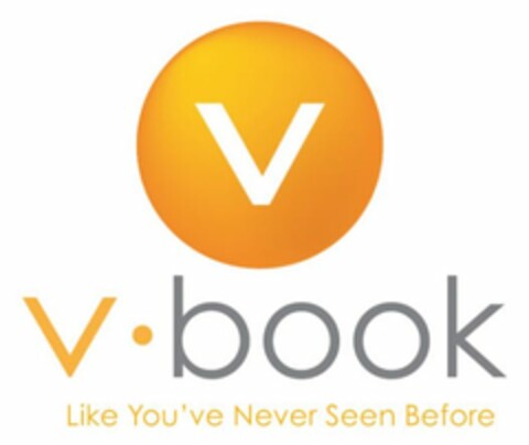 V V · BOOK LIKE YOU'VE NEVER SEEN BEFORE Logo (USPTO, 18.08.2011)
